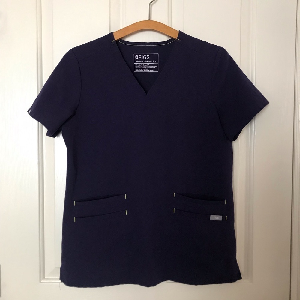 FIGS Technical Collection Women's Purple Top Size Small